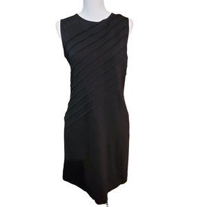 Vivienne Tam Black Sleeveless Dress Black Rayon, N